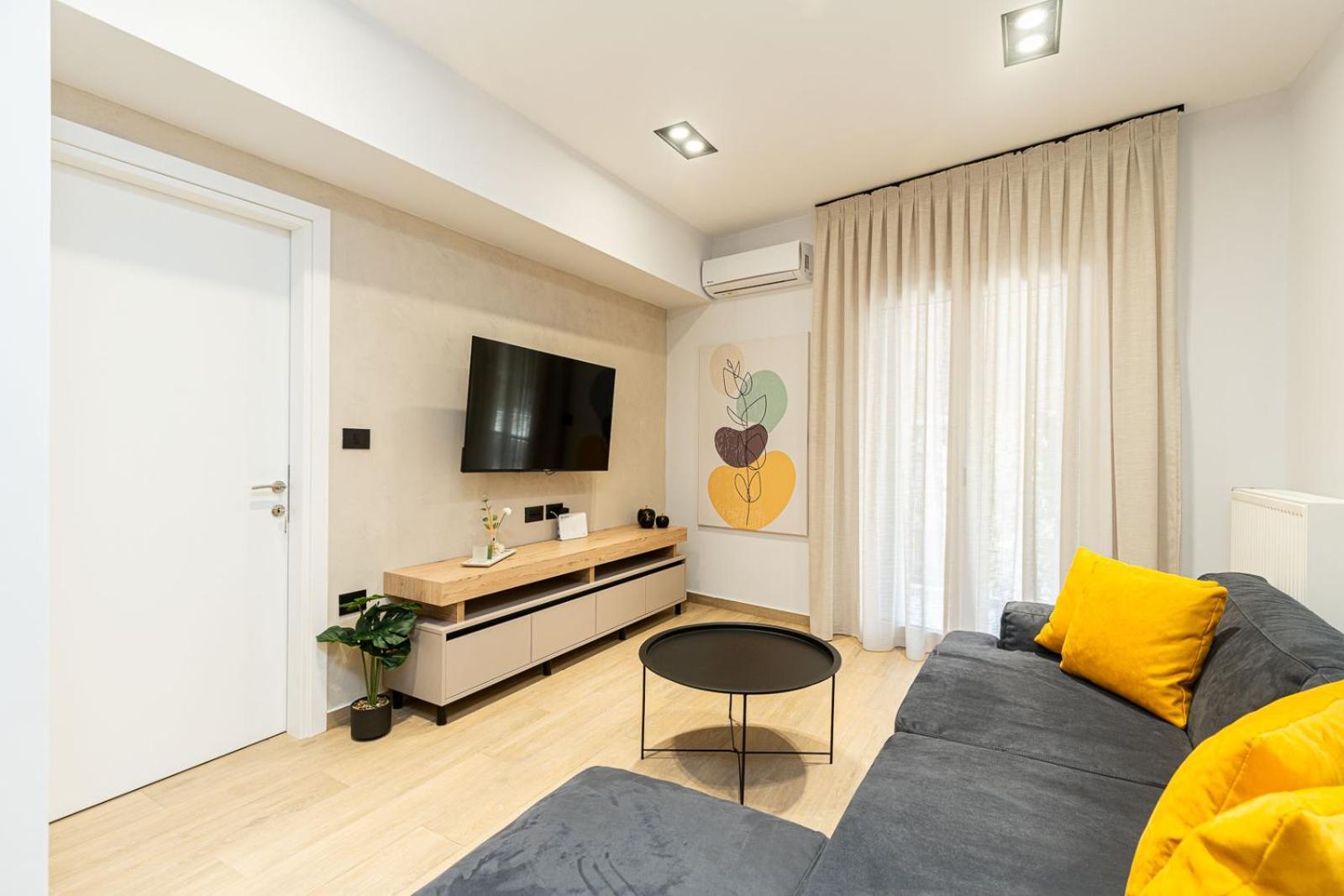 Modern 3 Bedroom Luxury Apartment Thessaloníki Eksteriør bilde